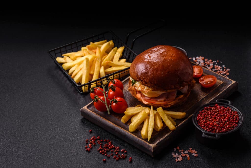 Discover Tiffin Box's Best Burger Deal in Clayton South 2 food item
