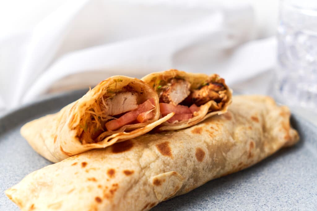Where to Find the Best Chicken Kathi Roll in Clayton: Tiffin Box’s Street-Style Favourite 2 chicken fajita wrap sandwich healthy fast food 2024 11 27 18 11 29 utc