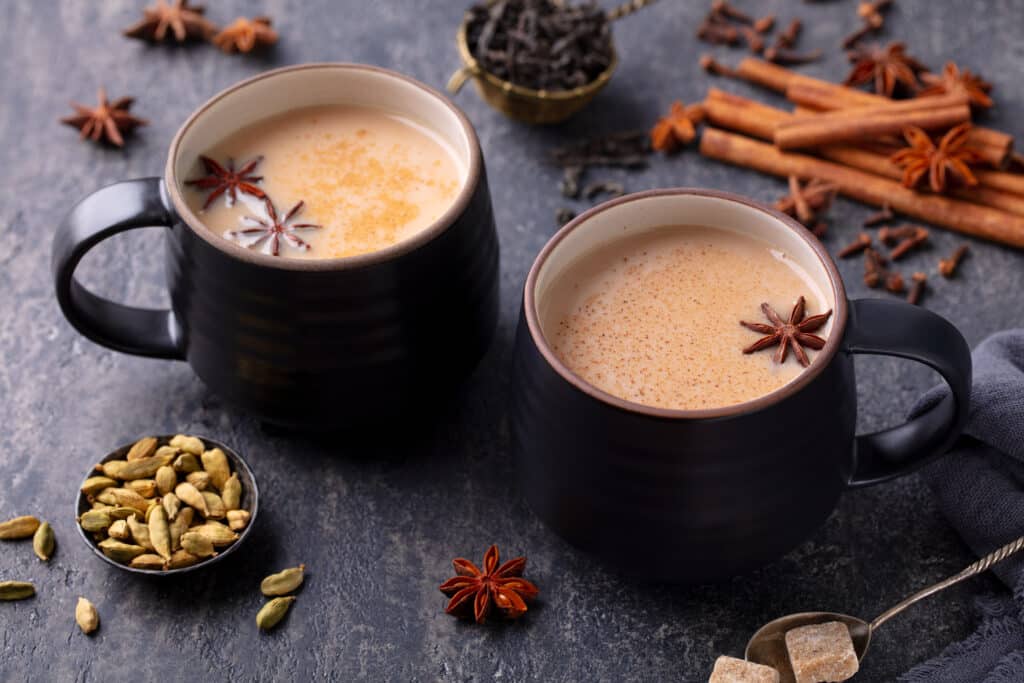 Where to Find the Best Indian Chai in Clayton — A Flavourful Journey at Tiffin Box 1 indian masala tea with milk and spices in mug gre 2024 10 12 18 22 17 utc