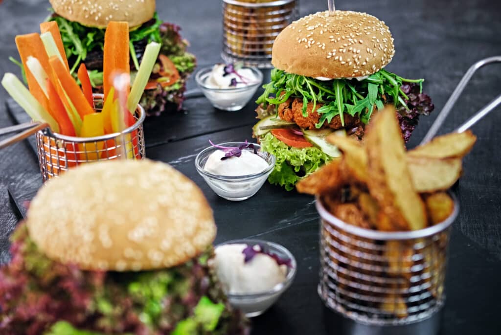 Where to Find the Most Delicious Burger in Clayton – Tiffin Box Is a Must-Try Fusion Hotspot 2 vegan mushroom burger 2025 01 26 11 54 32 utc